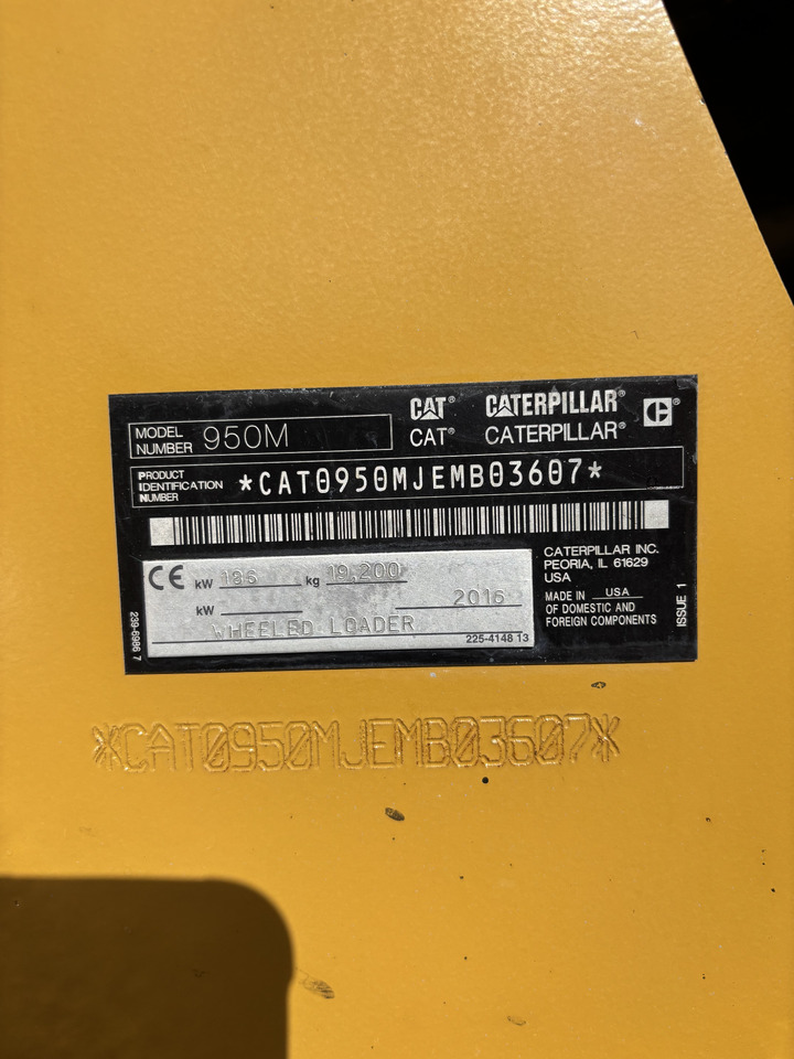 Chargeuse sur pneus Caterpillar 950M