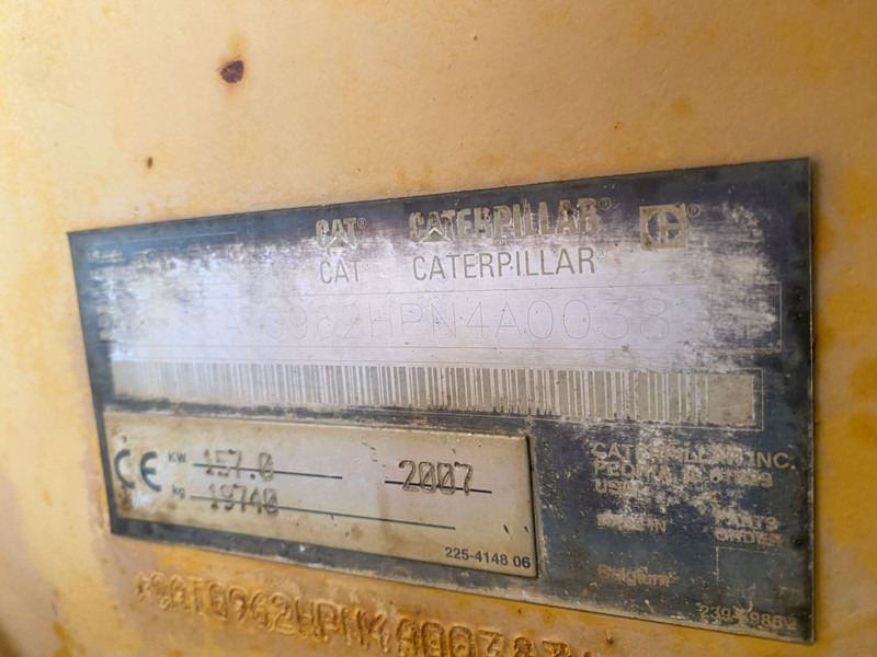 Chargeuse sur pneus Caterpillar 962H NVT