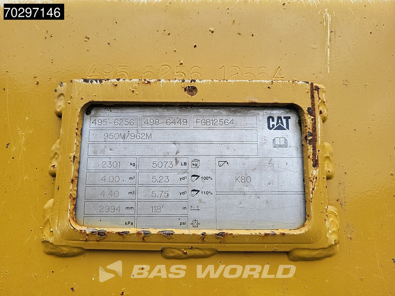 Chargeuse sur pneus Caterpillar 962 M GERMAN MACHINE