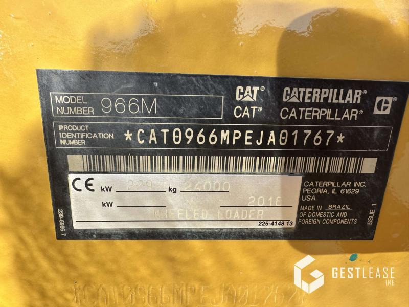Chargeuse sur pneus Caterpillar 966M