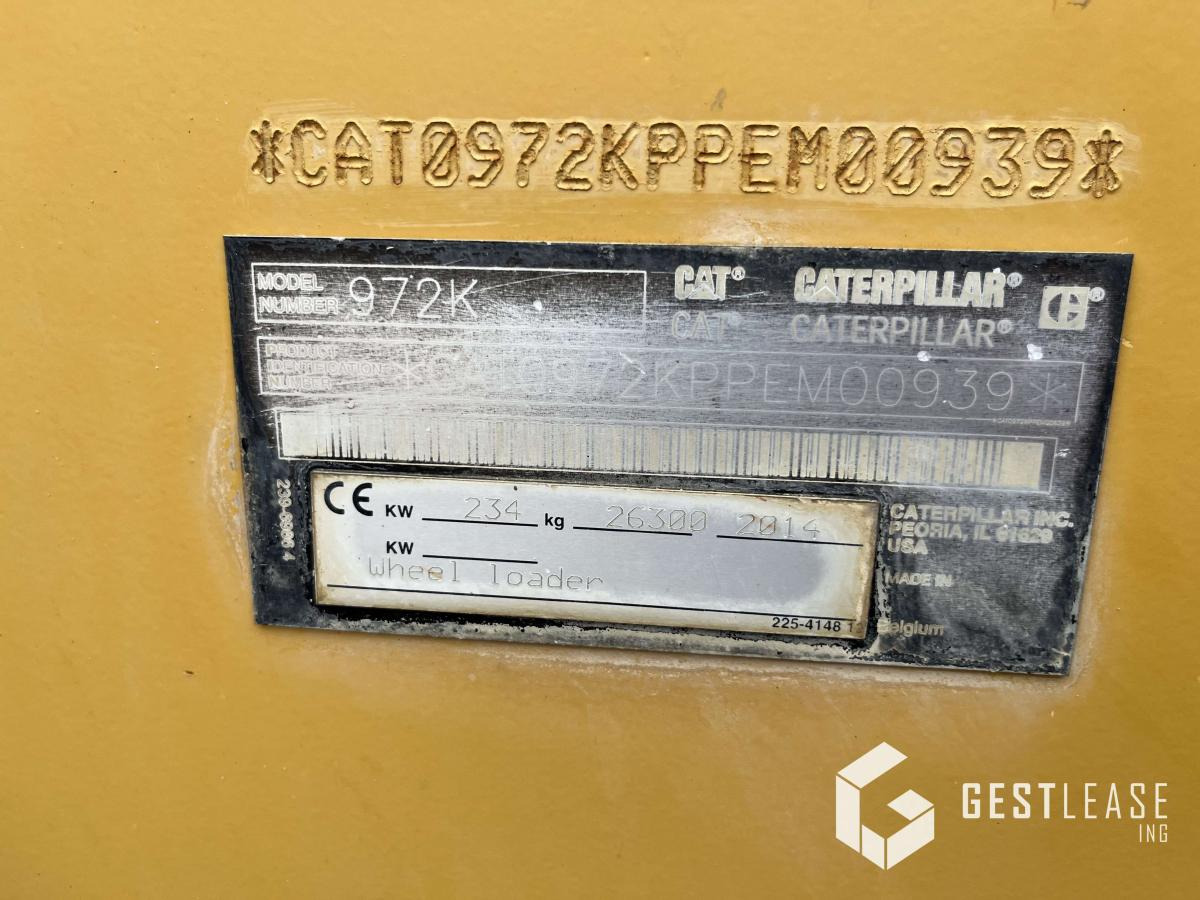 Chargeuse sur pneus Caterpillar 972K