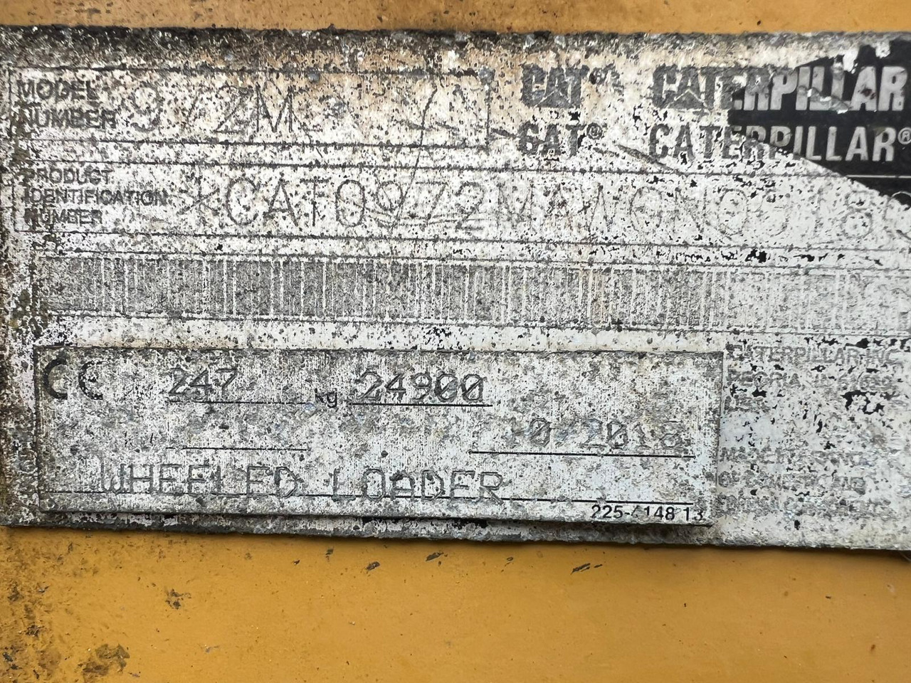 Chargeuse sur pneus Caterpillar 972M