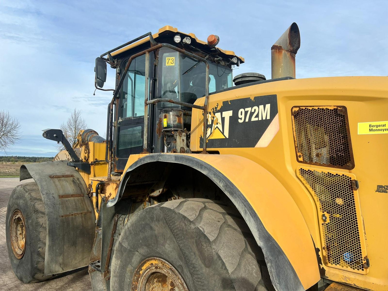 Chargeuse sur pneus Caterpillar 972M