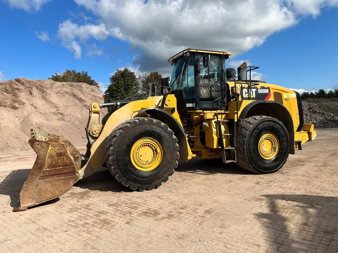 Chargeuse sur pneus Caterpillar 980M