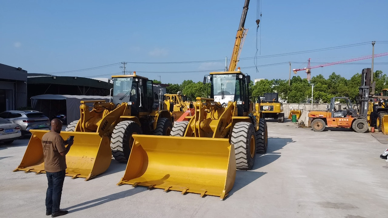 Chargeuse sur pneus Caterpillar CAT 966 966H 966F 966G 6 Ton Used Wheel Loader and Similar Front Loaders Are Ready to Work
