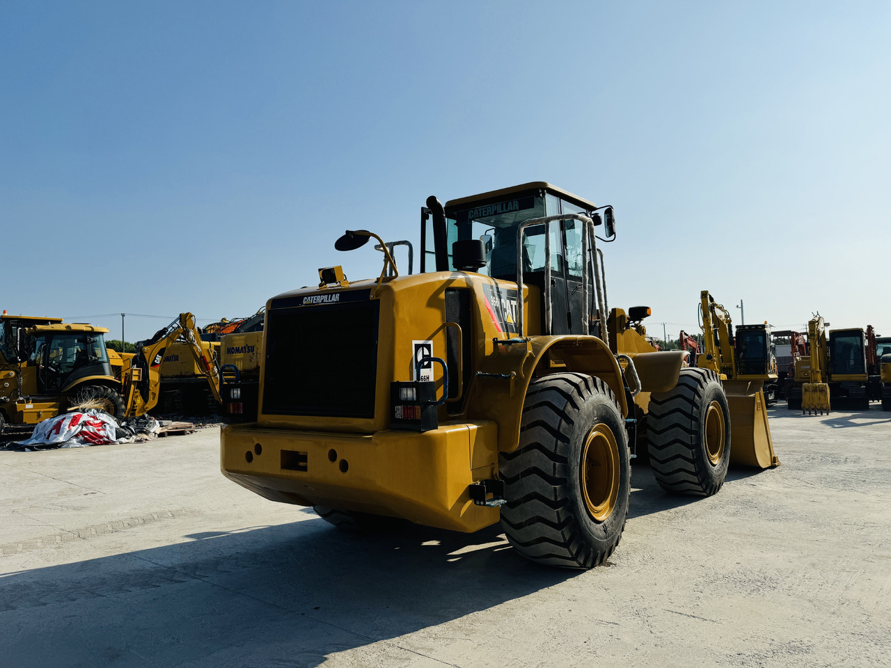 Chargeuse sur pneus Caterpillar CAT 966 966H 966F 966G 6 Ton Used Wheel Loader and Similar Front Loaders Are Ready to Work