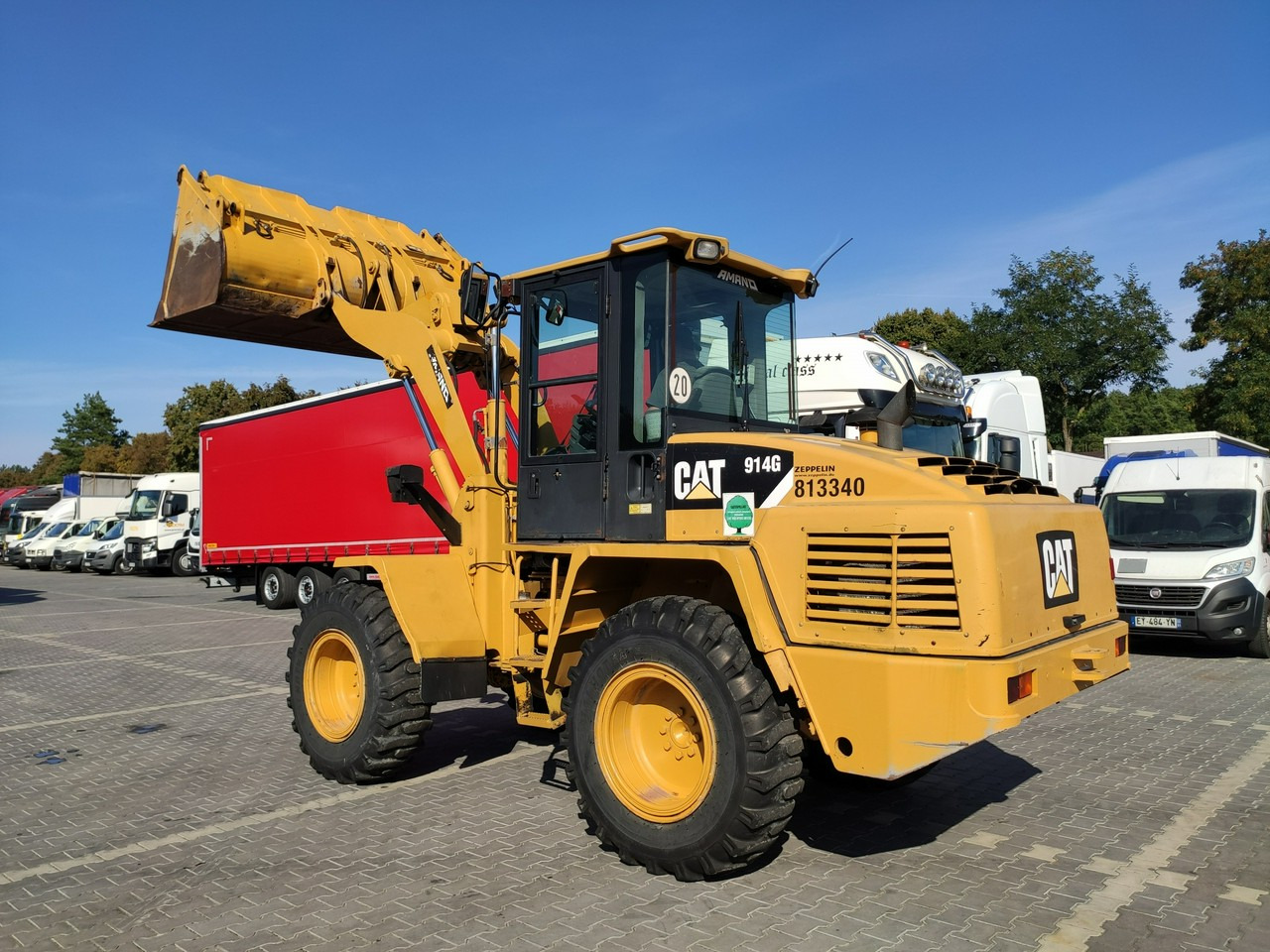 Chargeuse sur pneus Caterpillar Cat 914G
