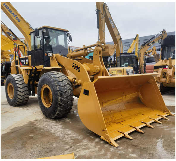 Chargeuse sur pneus Cheap price pay loader Used CAT 950GC second hand CAT 950GC wheel front loader