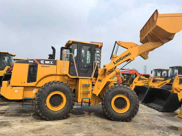 Chargeuse sur pneus China Famous Brand LiuGong Medium-sized Used Wheel Loader LiuGong 856N Loader for Earthmoving, Mining, Construction for Sale