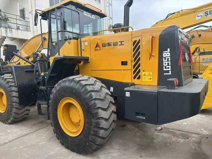 Chargeuse sur pneus China Famous Brand SDLG Used SDLG 958L Wheel Loader Running Working Condition Low Price for Sale