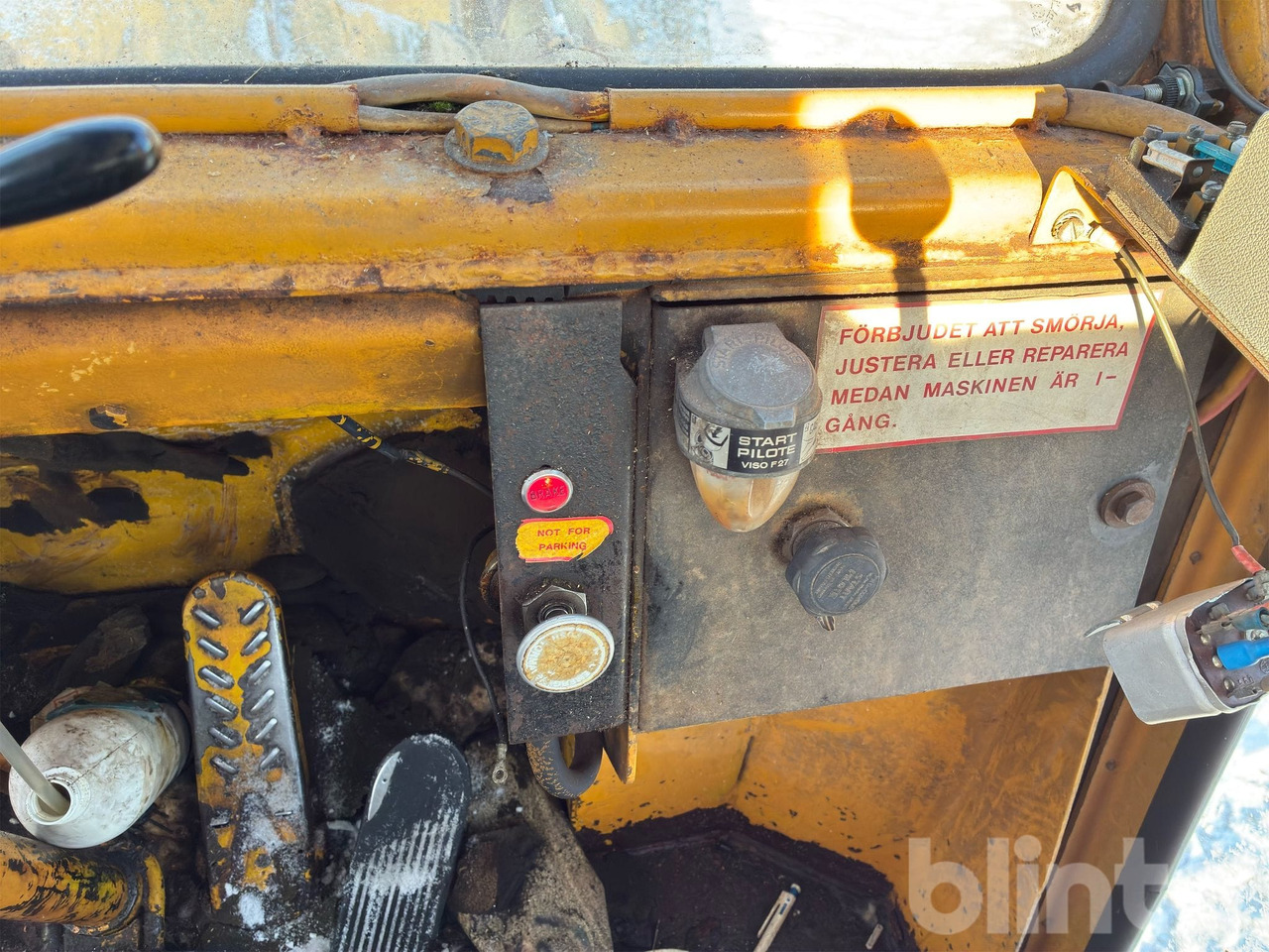 Chargeuse sur pneus Clark 55