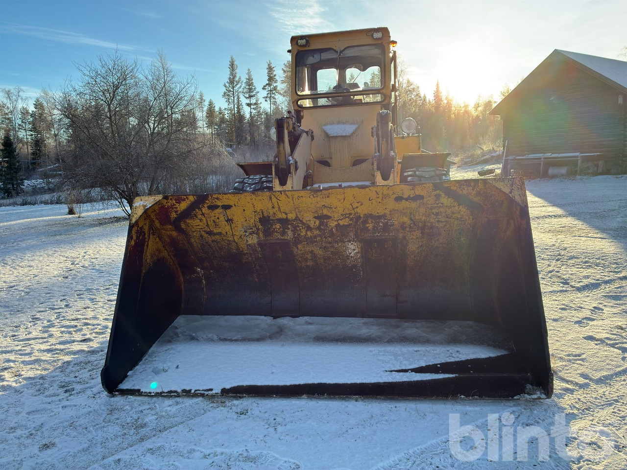 Chargeuse sur pneus Clark 55