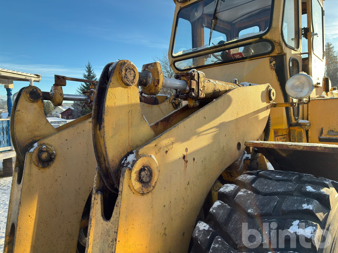 Chargeuse sur pneus Clark 55