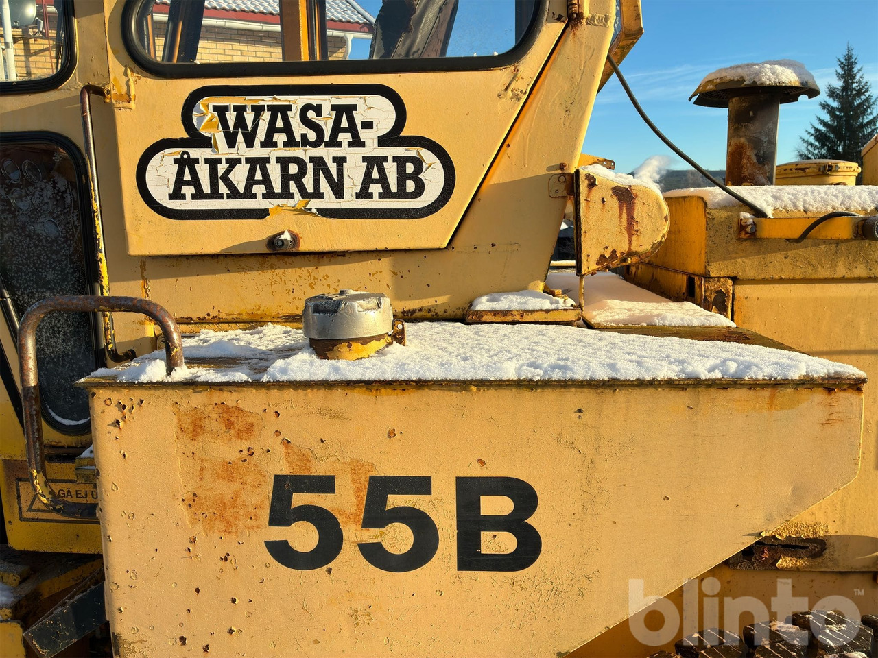 Chargeuse sur pneus Clark 55