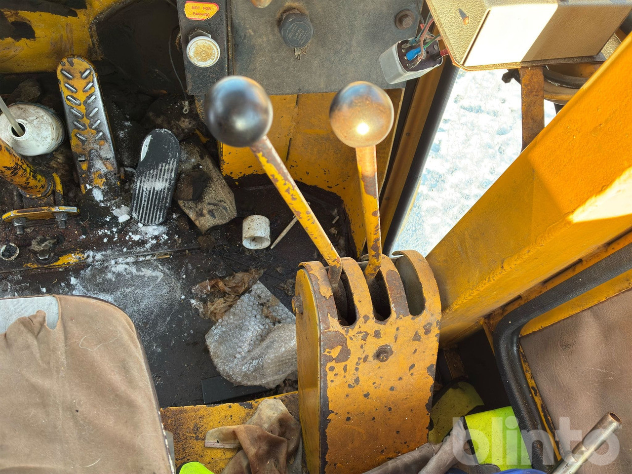 Chargeuse sur pneus Clark 55