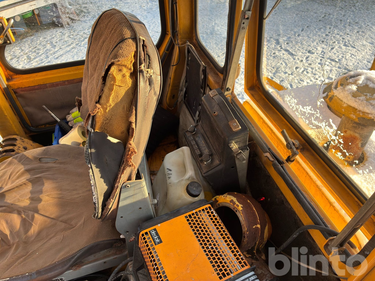 Chargeuse sur pneus Clark 55