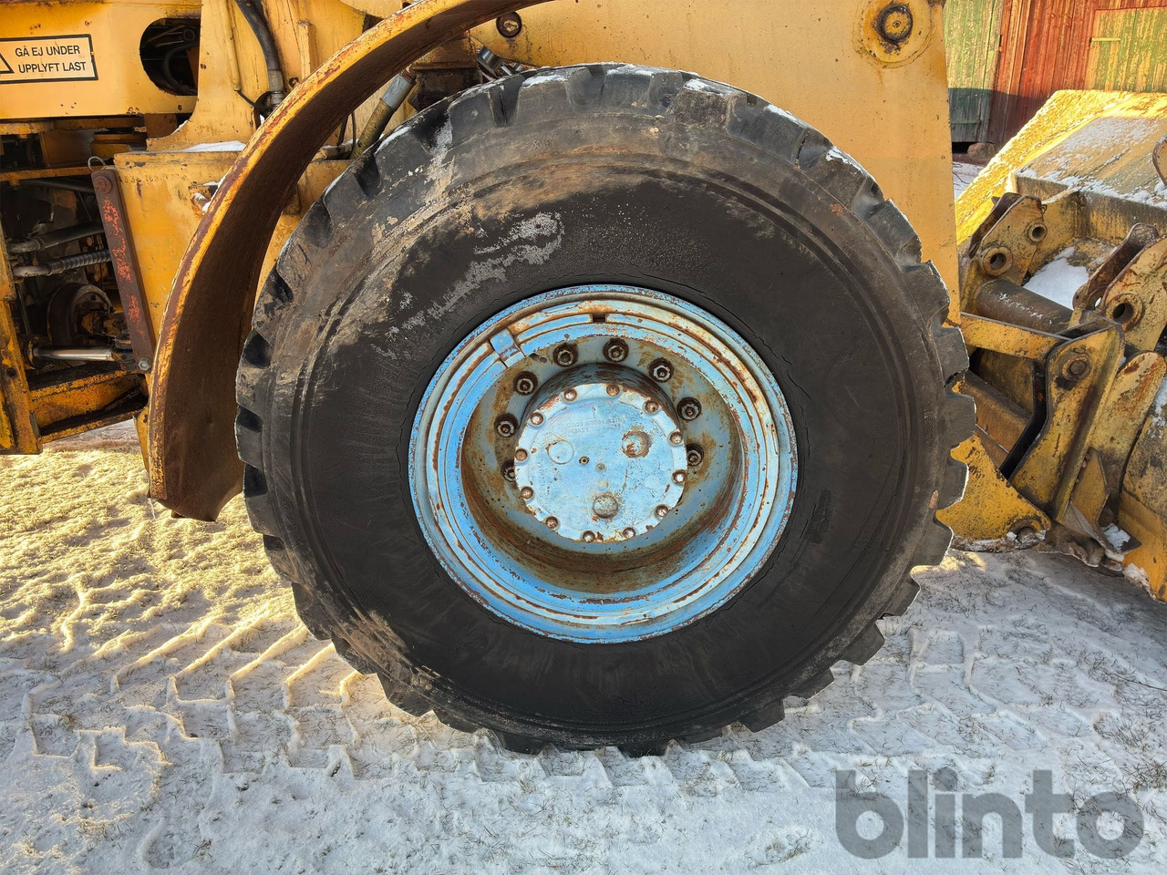 Chargeuse sur pneus Clark 55