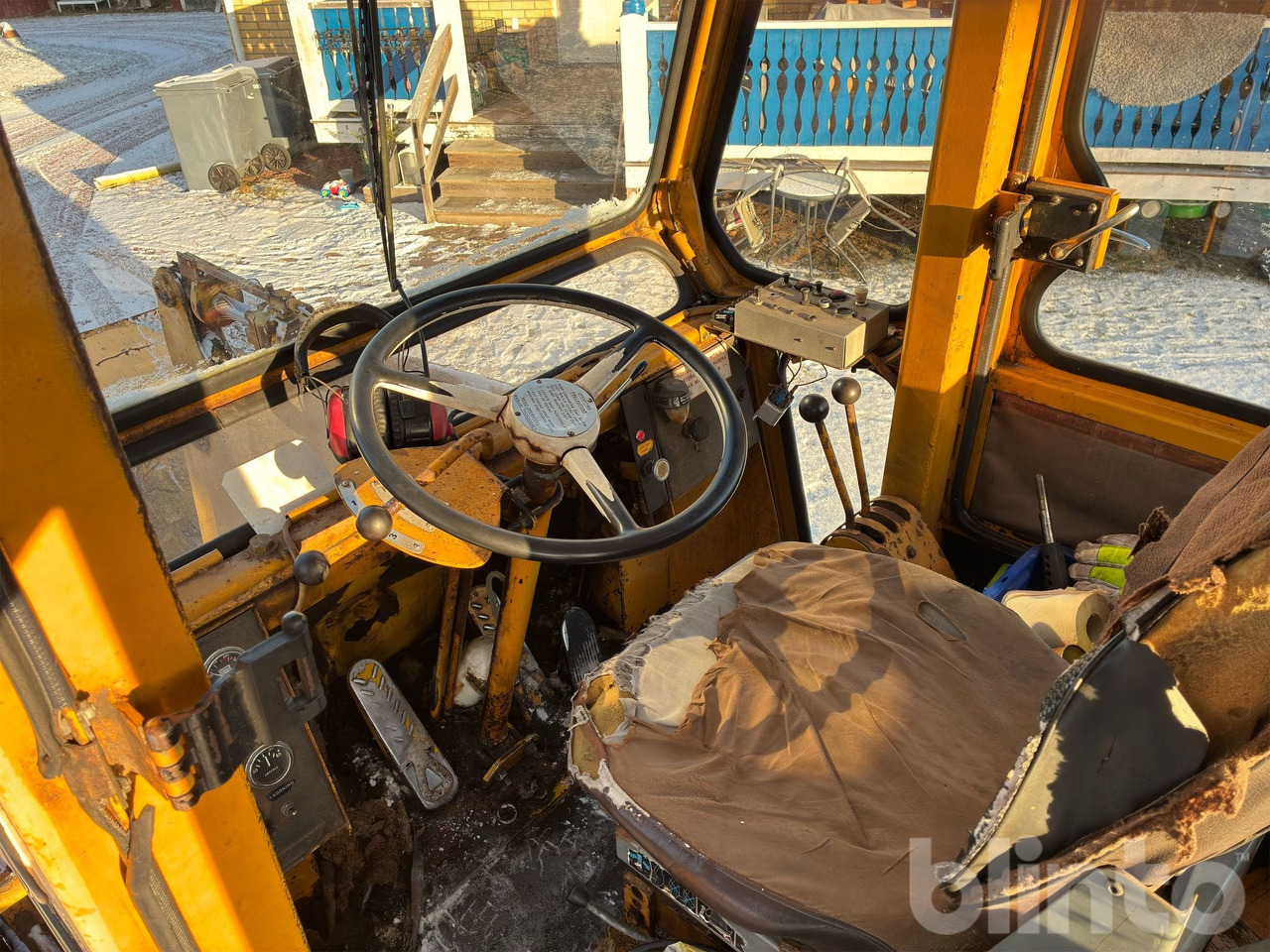 Chargeuse sur pneus Clark 55