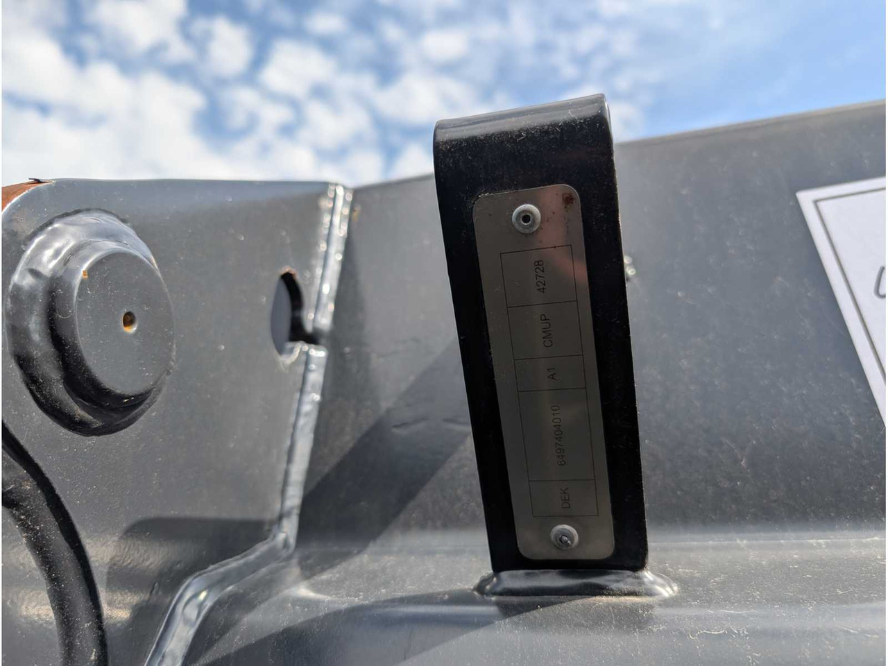 Chargeuse sur pneus DEKPOL STEEL SP. Z.O.O. LOADING BUCKET WITH U-BLADE - AS - 1850 MM - 0.70 CBM