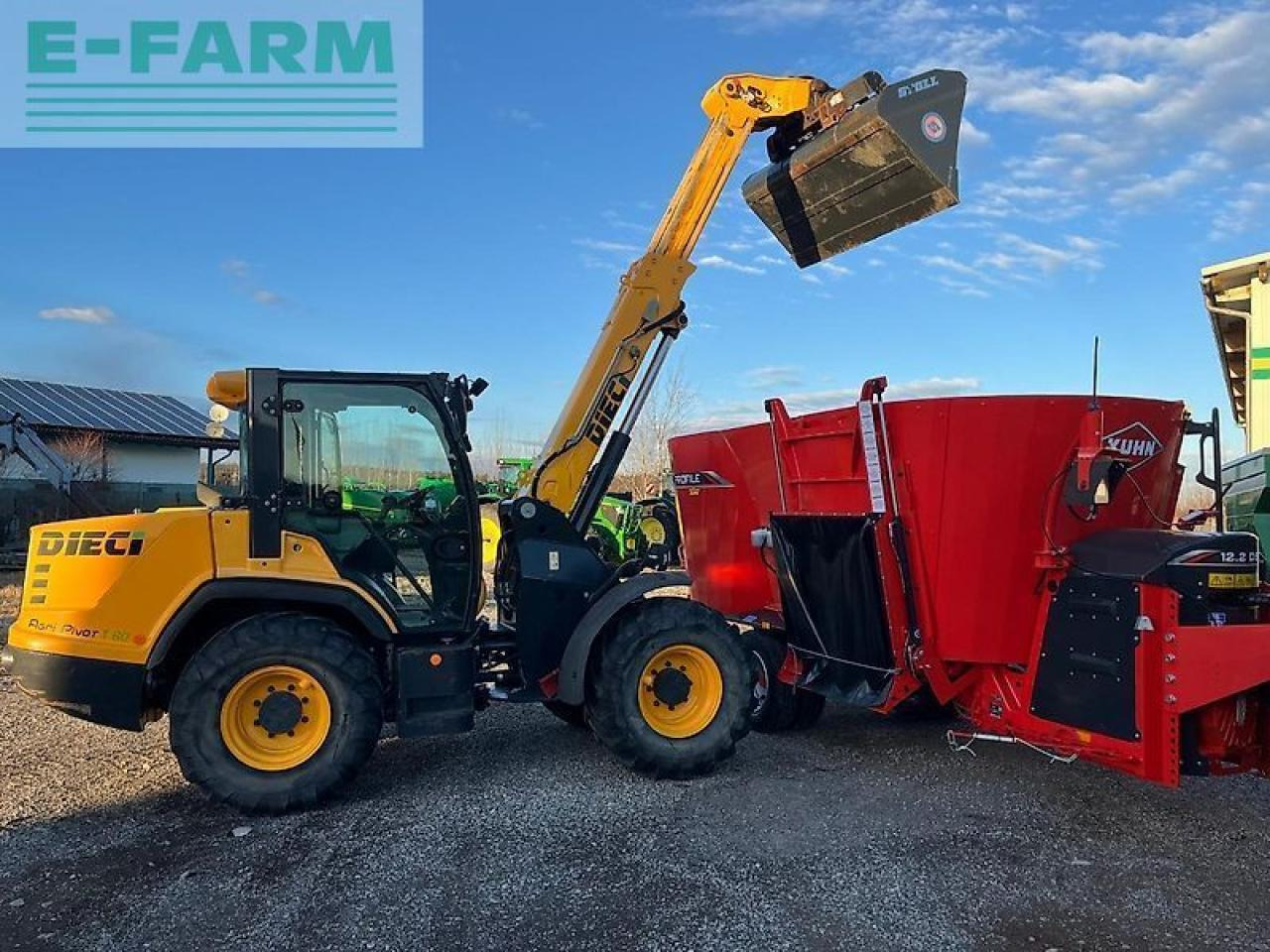 Chargeuse sur pneus Dieci agri pivot t60 teleskopradlader