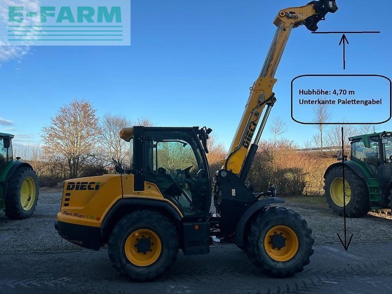 Chargeuse sur pneus Dieci agri pivot t60 teleskopradlader