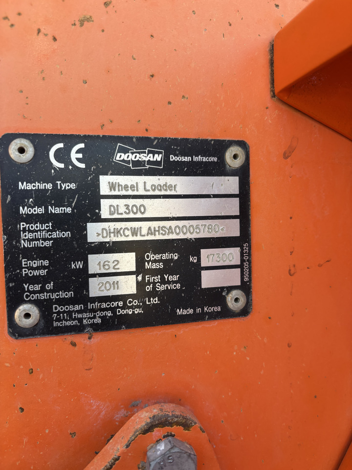Chargeuse sur pneus Doosan DL300