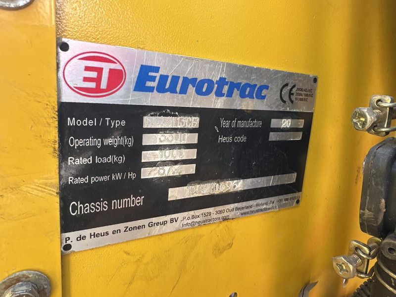 Chargeuse sur pneus Eurotrac W13 CF