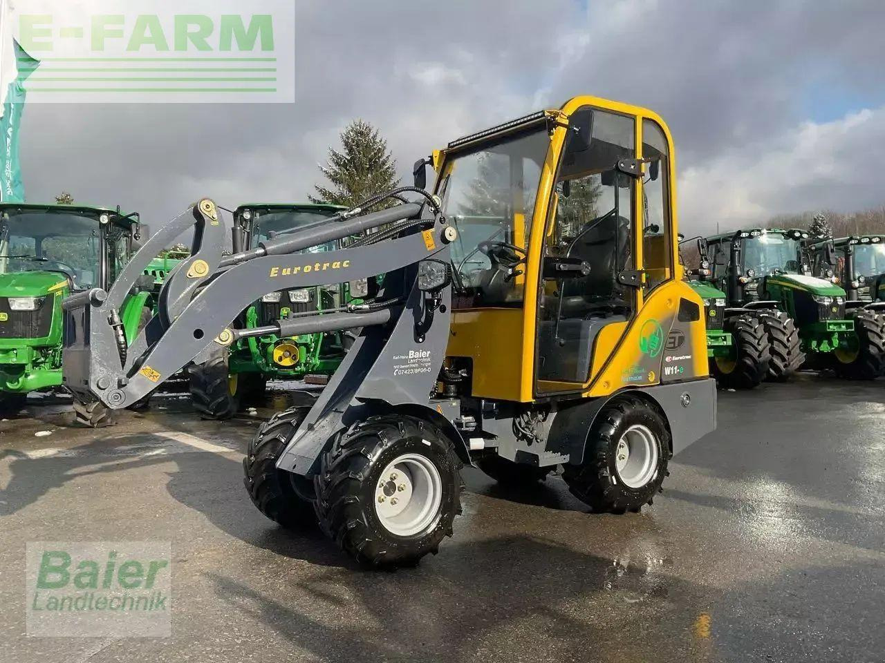 Chargeuse sur pneus Eurotrac w11 e