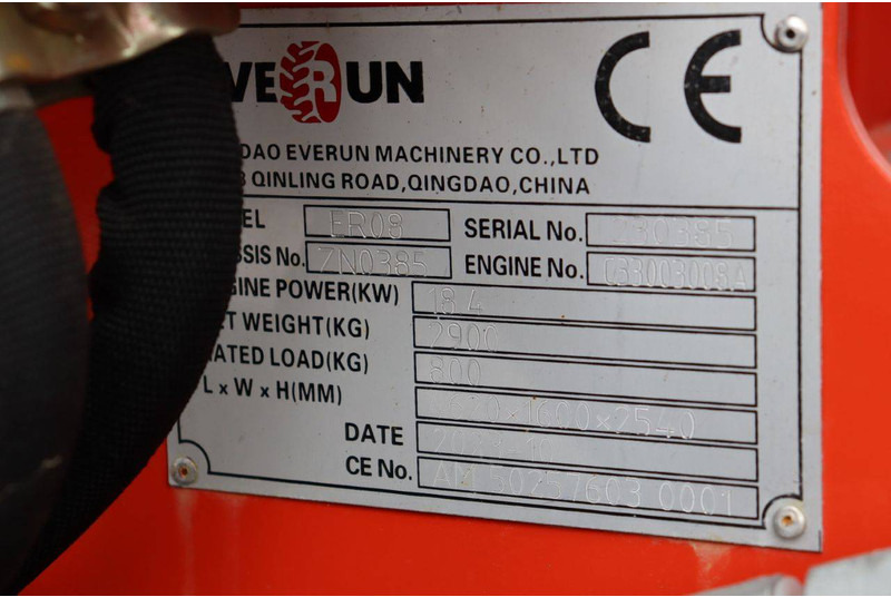 Chargeuse sur pneus Everun ER08