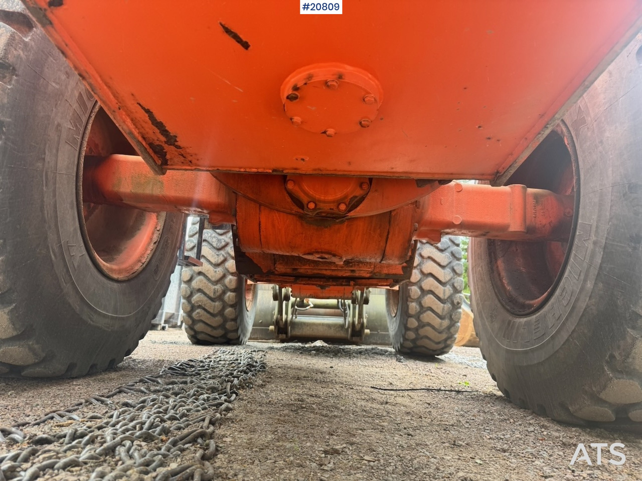 Chargeuse sur pneus Fiat Hitachi W130PL