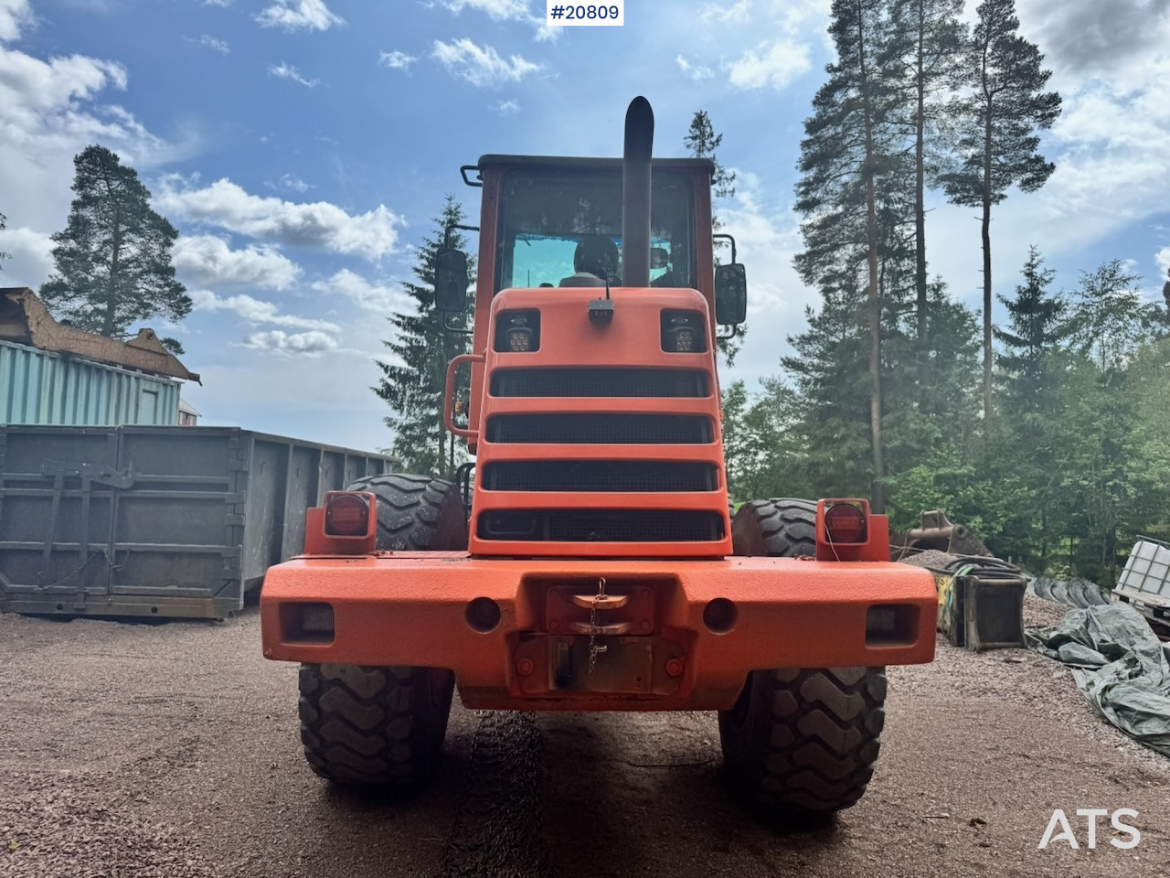 Chargeuse sur pneus Fiat Hitachi W130PL