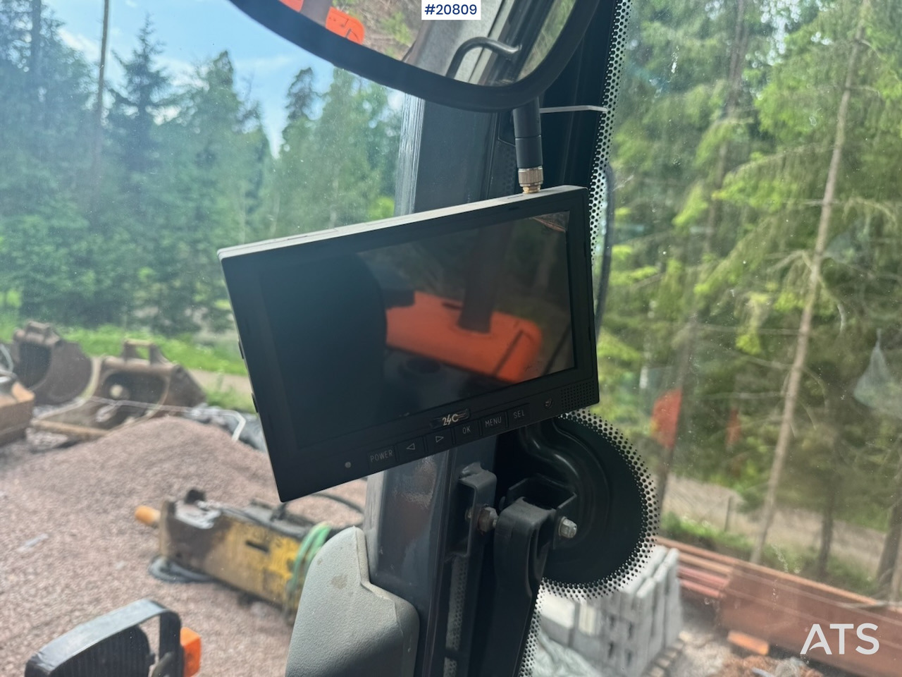 Chargeuse sur pneus Fiat Hitachi W130PL