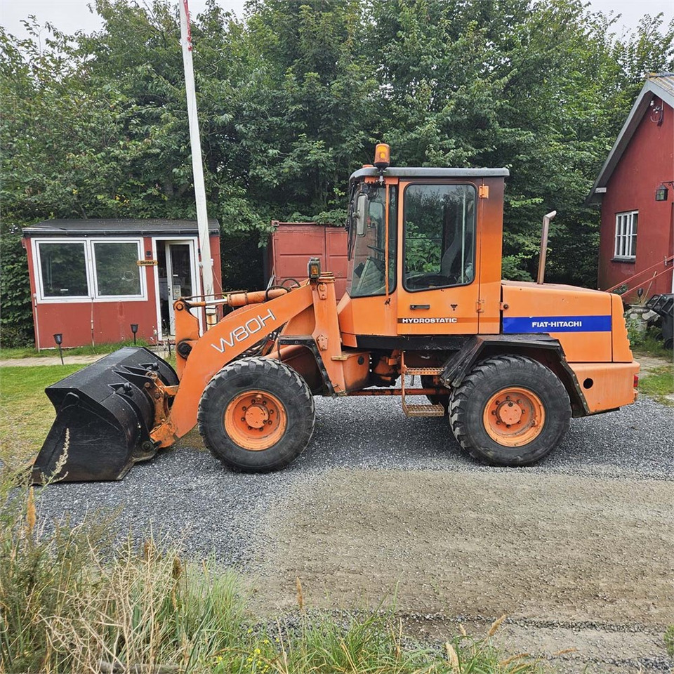 Chargeuse sur pneus Fiat-Hitachi W80 H
