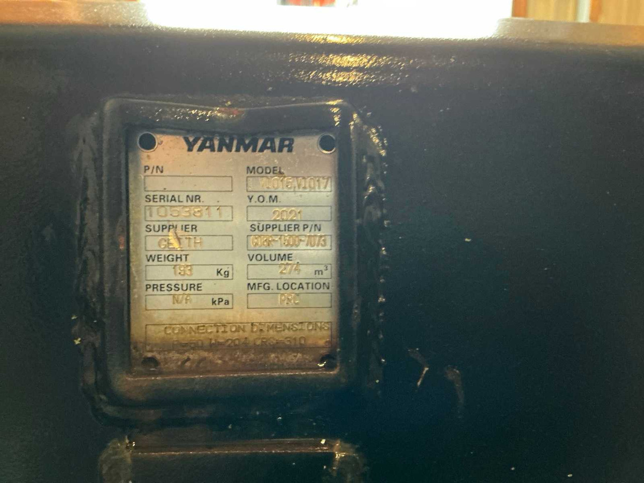 Chargeuse sur pneus GEITH - 2021 - SPOON FOR YANMAR