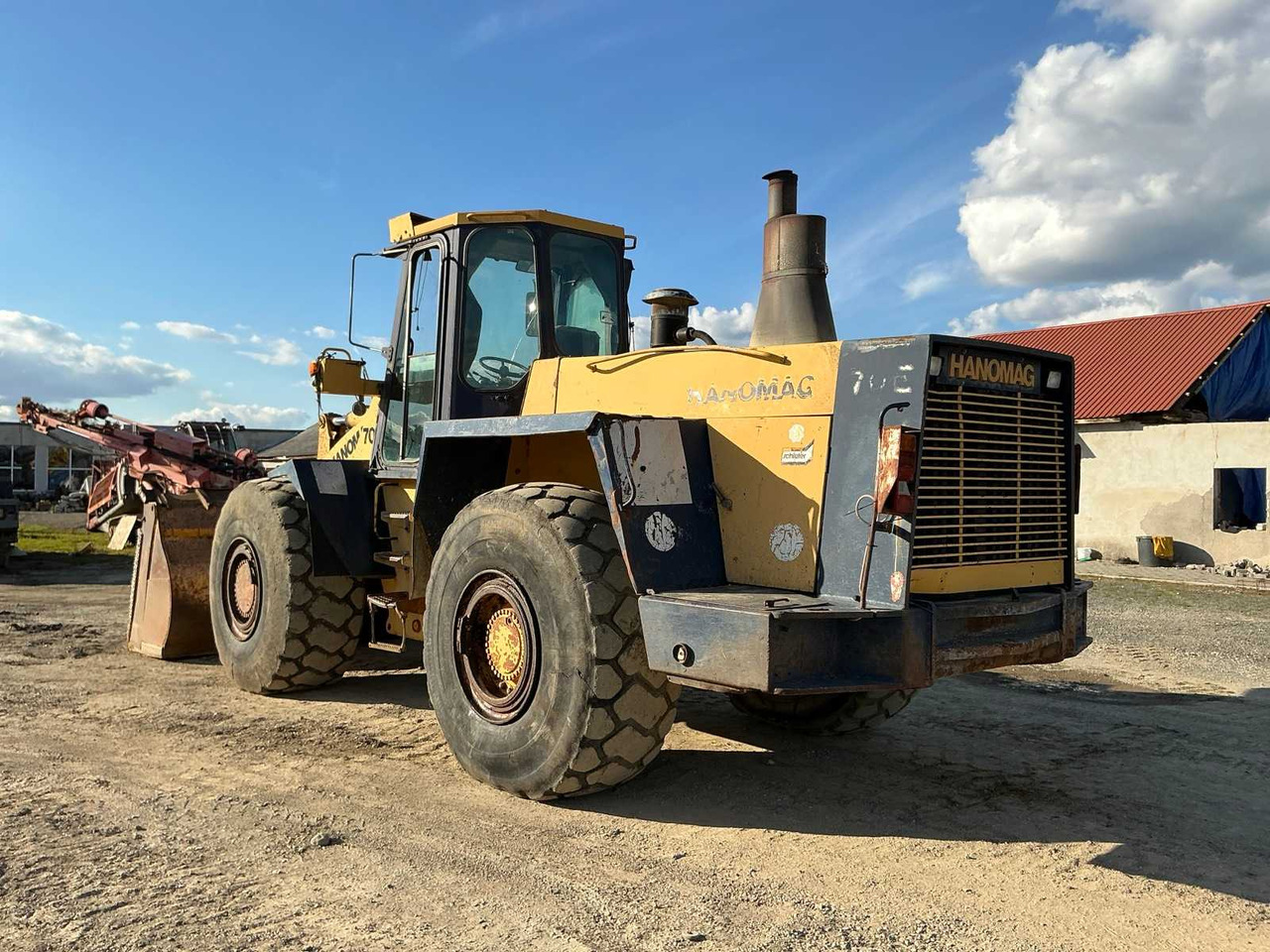 Chargeuse sur pneus HANOMAG - 70 E - SHOVEL - 1995