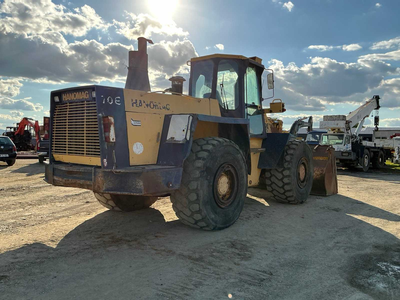 Chargeuse sur pneus HANOMAG - 70 E - SHOVEL - 1995