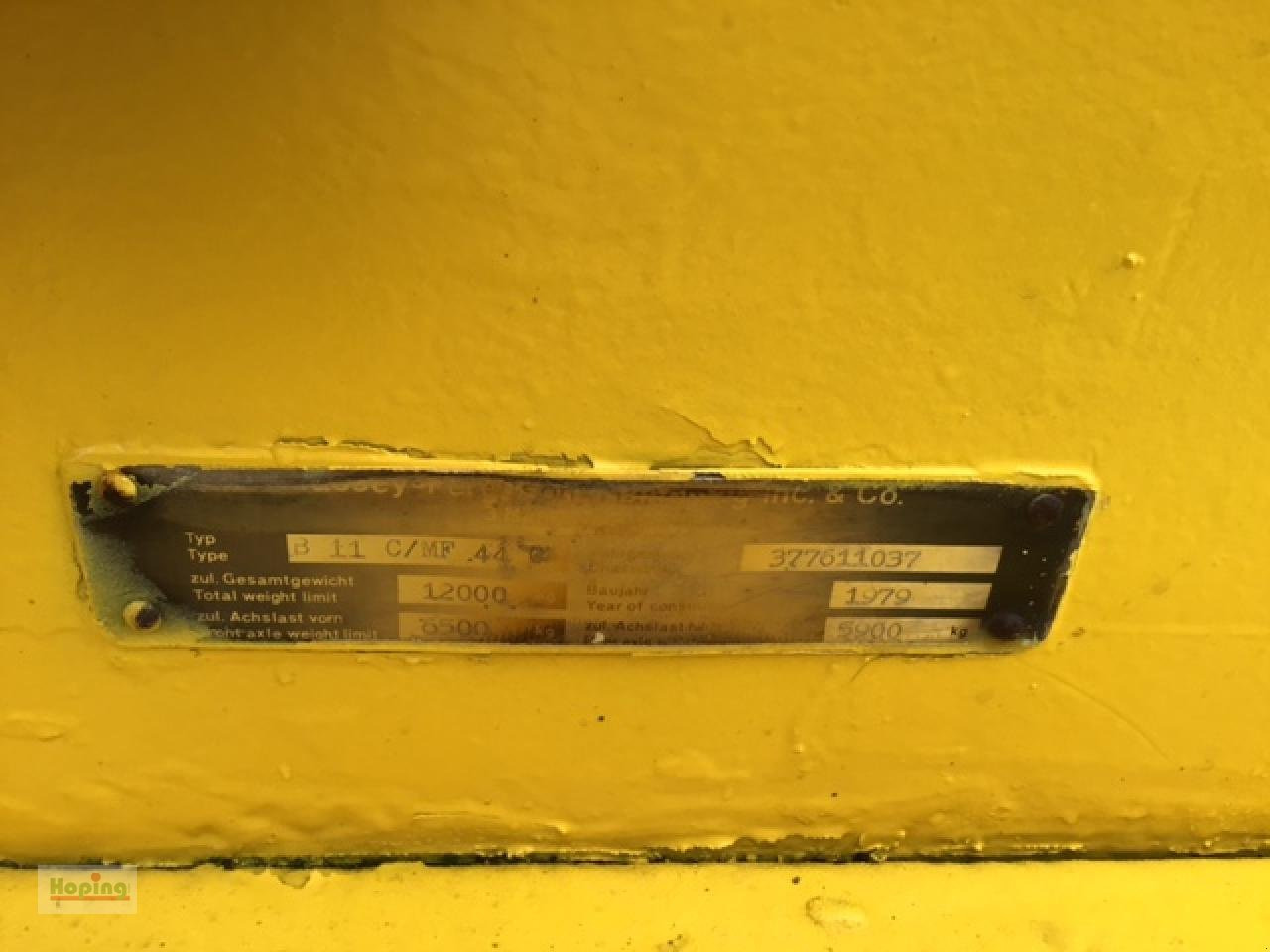 Chargeuse sur pneus Hanomag 44C