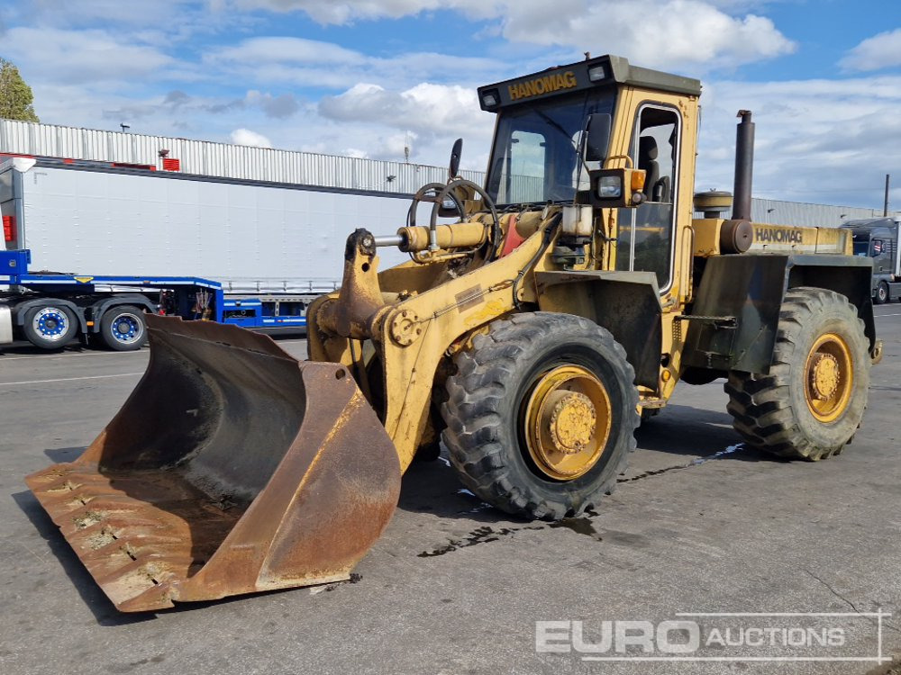 Chargeuse sur pneus Hanomag 44D
