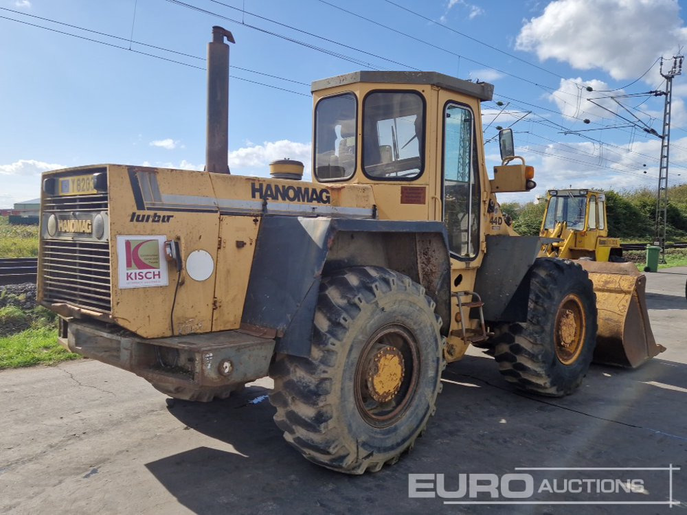 Chargeuse sur pneus Hanomag 44D