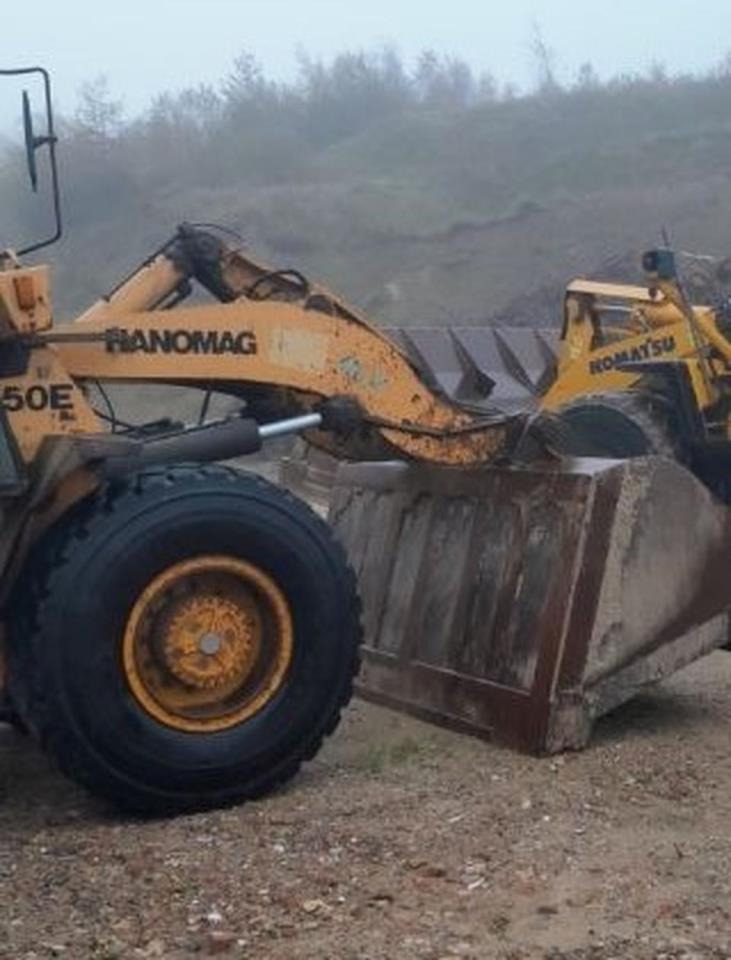 Chargeuse sur pneus Hanomag 50E