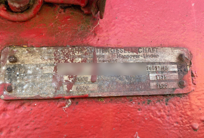 Chargeuse sur pneus Hanomag B14C