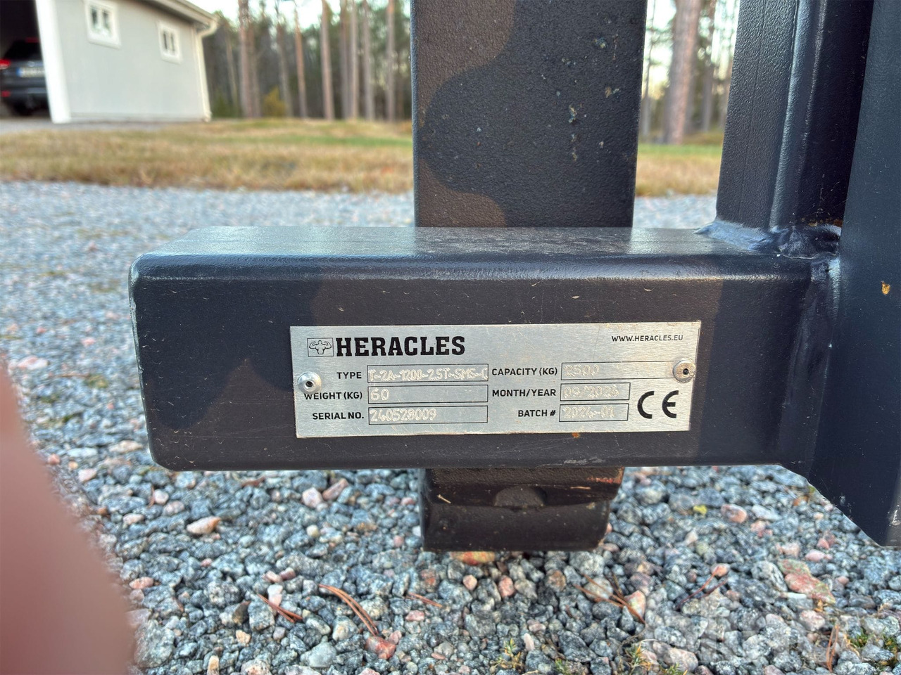 Chargeuse sur pneus Heracles H580