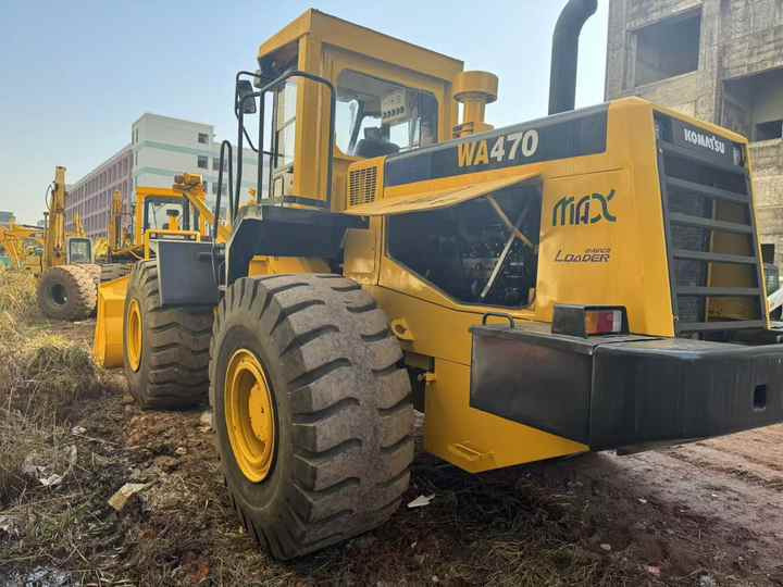 Chargeuse sur pneus High Quality Used  Komatsu WA470-3  Wheel Loader Powerful Engine Original Japan Komatsu WA380 470 500 600 Heavy Loader on Sale [ Copy ]
