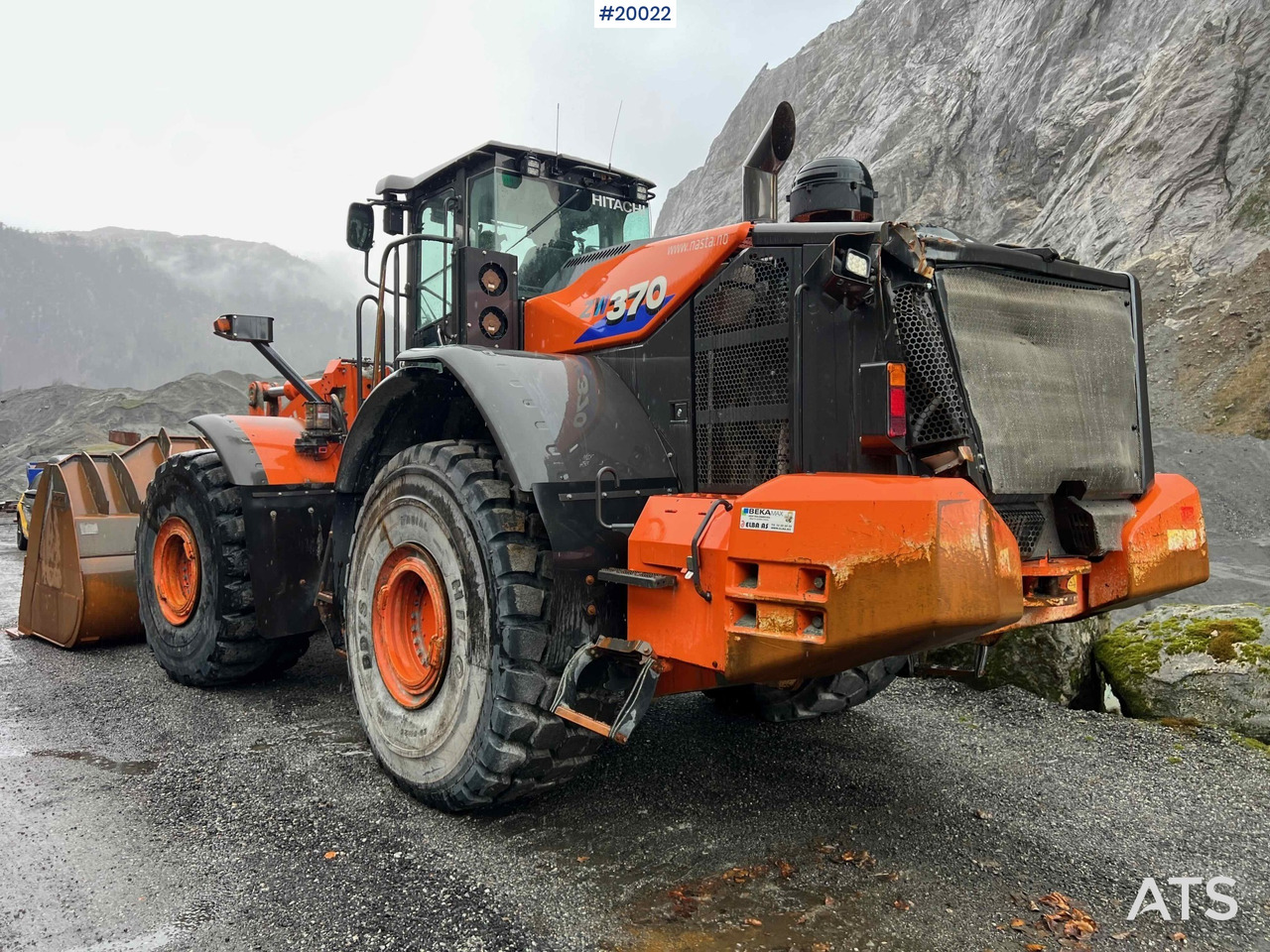 Chargeuse sur pneus Hitachi zw370-6