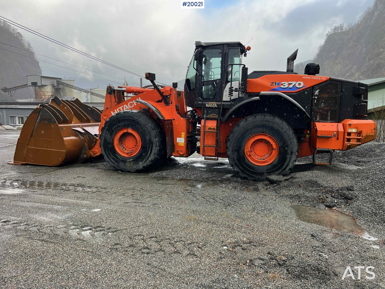 Chargeuse sur pneus Hitachi zw370-6