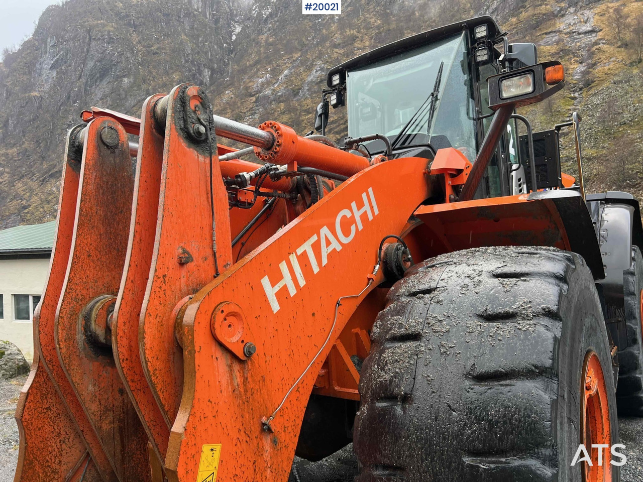 Chargeuse sur pneus Hitachi zw370-6