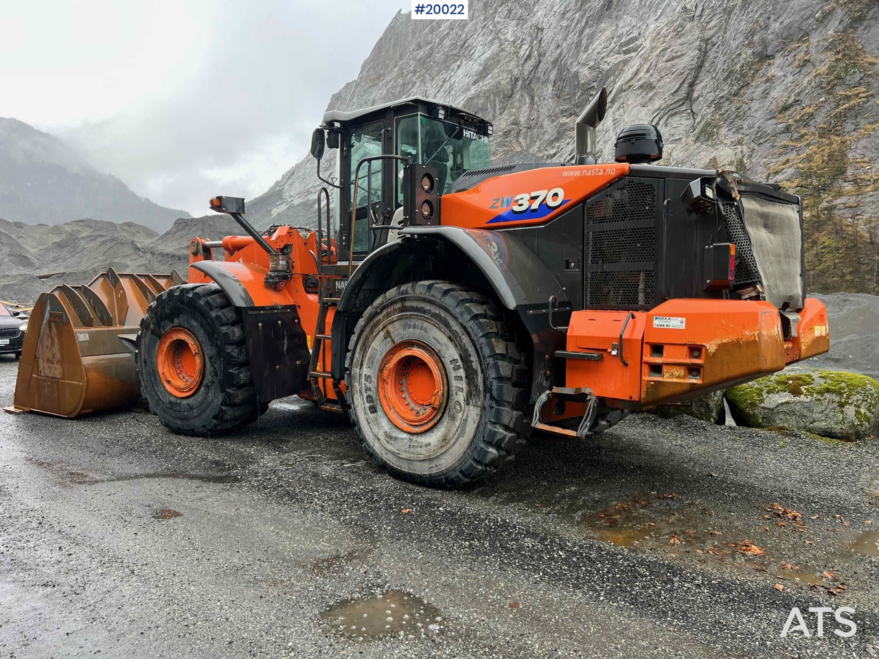 Chargeuse sur pneus Hitachi zw370-6