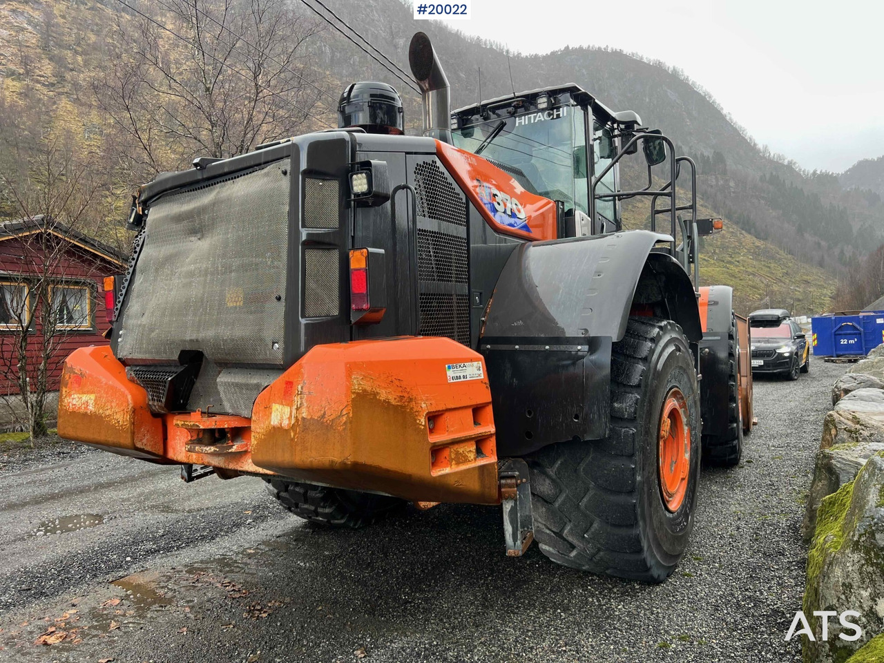 Chargeuse sur pneus Hitachi zw370-6