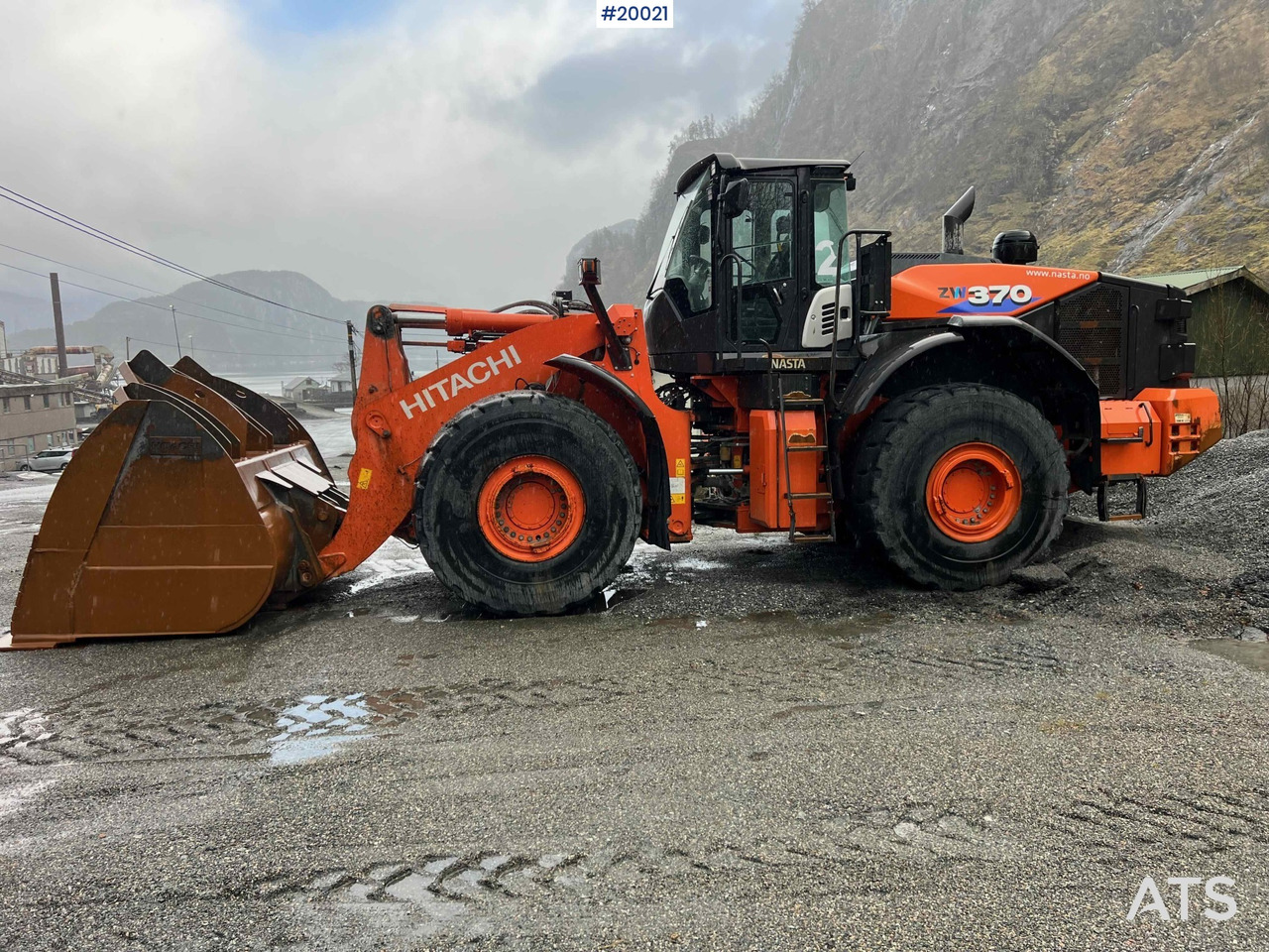 Chargeuse sur pneus Hitachi zw370-6