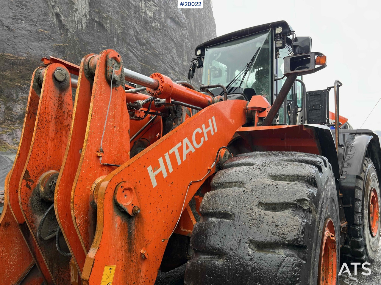 Chargeuse sur pneus Hitachi zw370-6